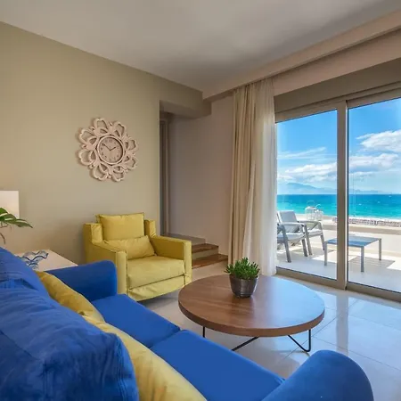 Beachfront Zante Perla 5 Bedroom Private Pool Tragaki * Plános