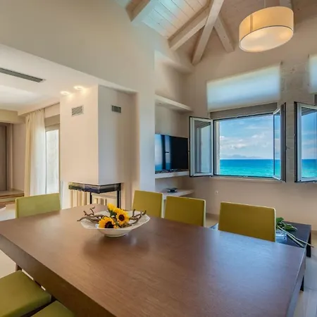 Beachfront Zante Perla 5 Bedroom Private Pool Tragaki Villa
