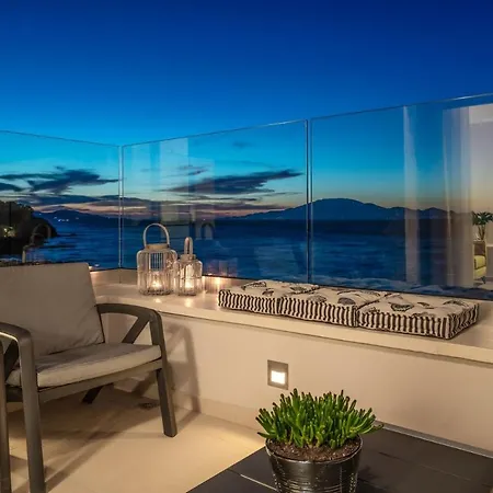 Beachfront Zante Perla 5 Bedroom Private Pool Tragaki Villa